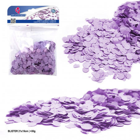 Blister de confettis 30gr violet