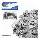 Confettis scintillants 60 argent