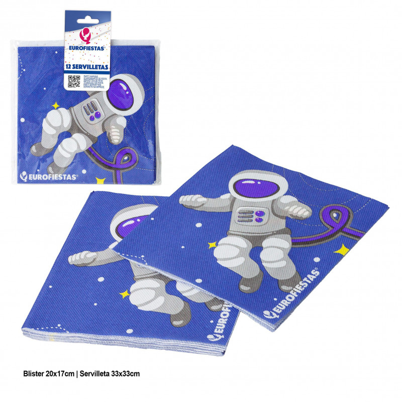 Serviettes collection astronaute