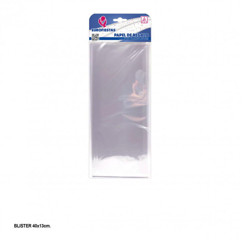 1 papier cellofan 95x67cm transparent