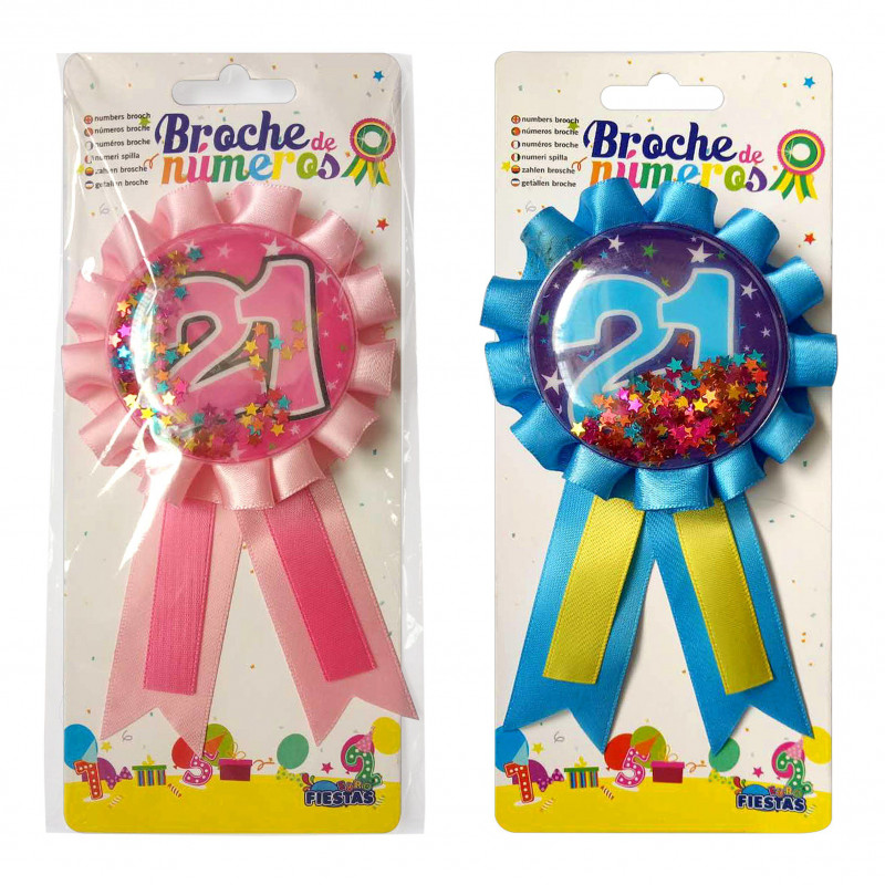 Broche numéro 21