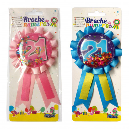 Broche numéro 21