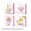 Sac de mariage aquarelle paillettes 320x260x100mm 4ms