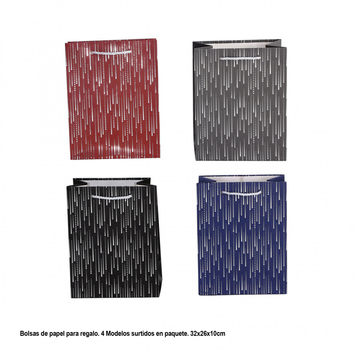 Sac de pluie imprimé classique 320x260x100mm 4ms