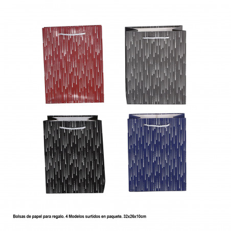 Sac de pluie imprimé classique 320x260x100mm 4ms