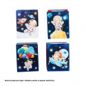 Sac 3D ours astronaute 320x260x100mm 4ms