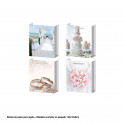Sac à images mariage 240x180x85mm 4ms peq