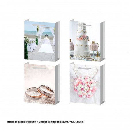 Sac image mariage 320x260x100mm 4ms med