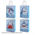 Sac requins 21x15x8cm 4ms