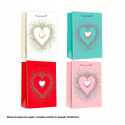 Sac San Valentin cœur à cœur 32x26x10cm 4ms med