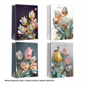 Sac de fleurs dorées 40x30x12cm 4ms gr