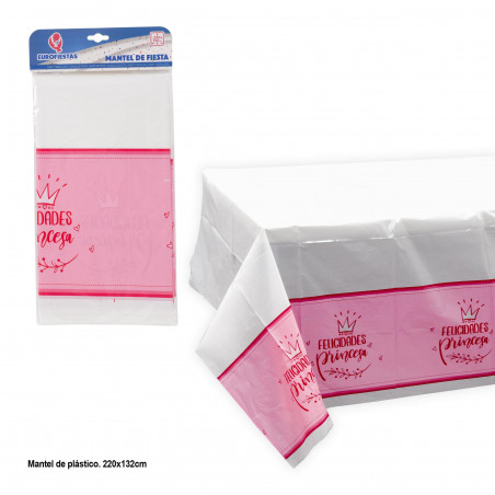Nappe félicitations collection princesse