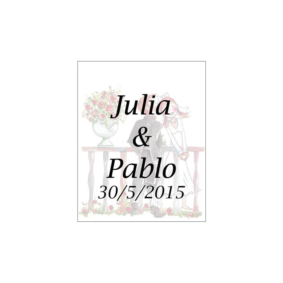 Étiquettes pour personnaliser Roméo et Juliette