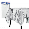 Nappe réutilisable 137 274cm argent