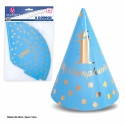 Bonnet collection heureux 1er anniversaire bleu