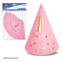 Chapeaux de collection joyeux 1er anniversaire rose