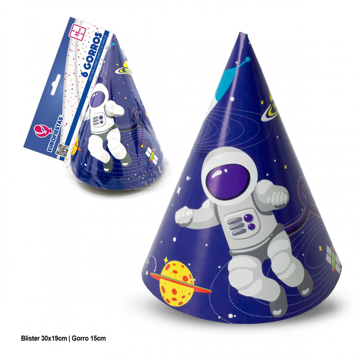 Casques d'astronaute 6 pièces