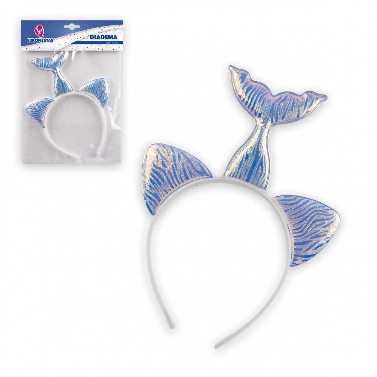 Bandeau sirène bleu
