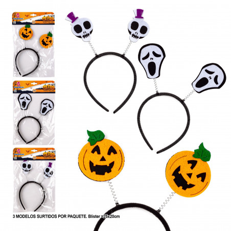 Bandeau citrouille d'Halloween 3ms