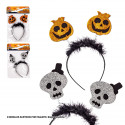 Bandeau tête de mort d'Halloween 2 ms
