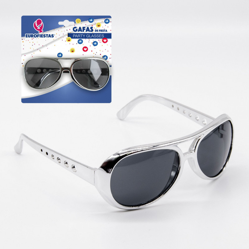 Lunettes de fête rock star