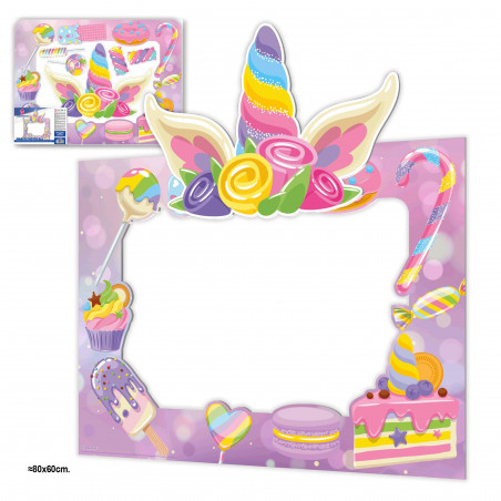 Photocall de la douce licorne