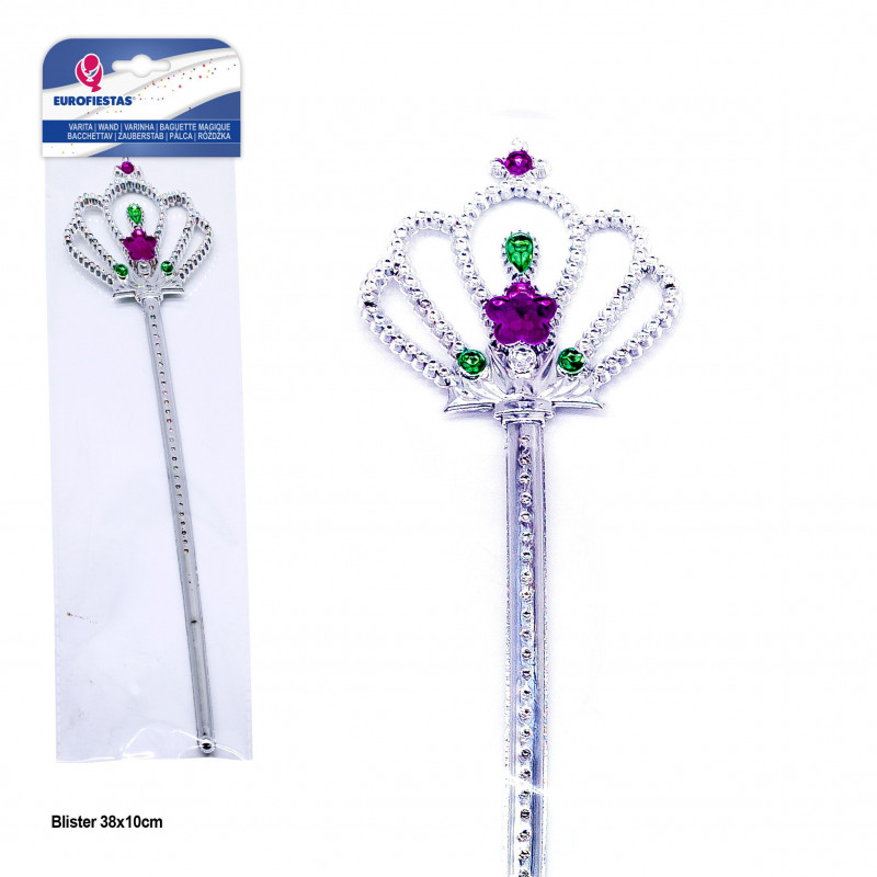 Bâton classique couronne fleur