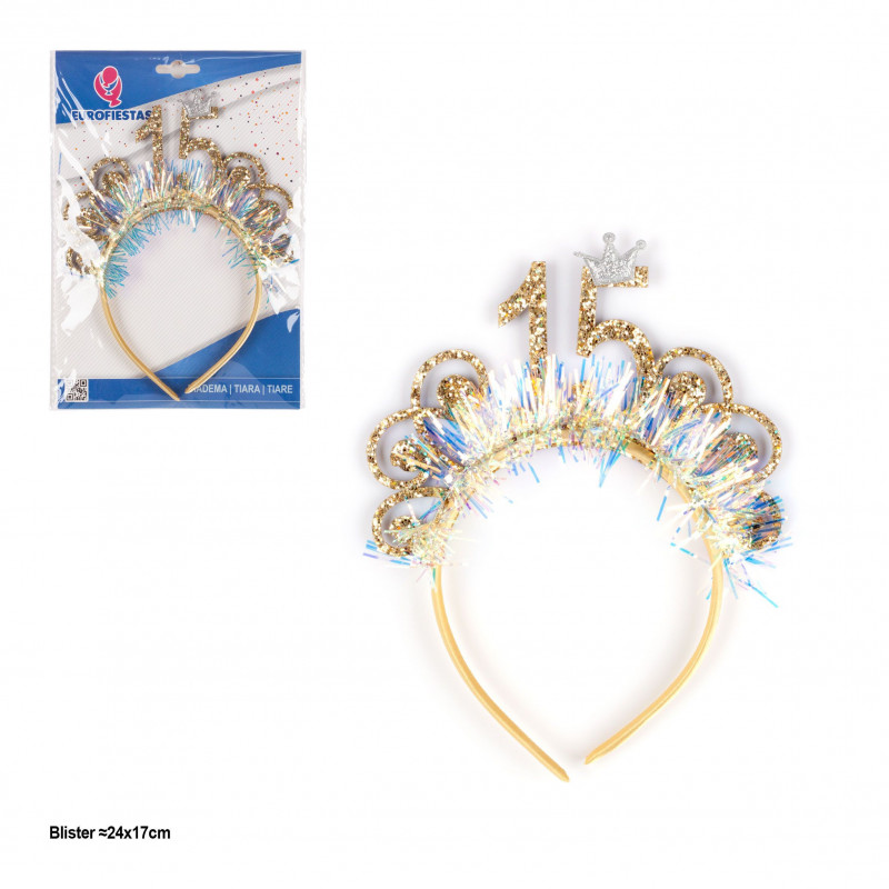Diadème en mousse couronne 15