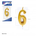 Bougie or n° 6