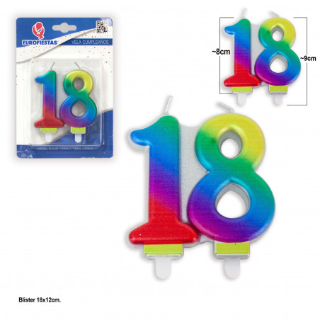Bougie bloc tons 18