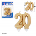 Bougie bloc d'or 20