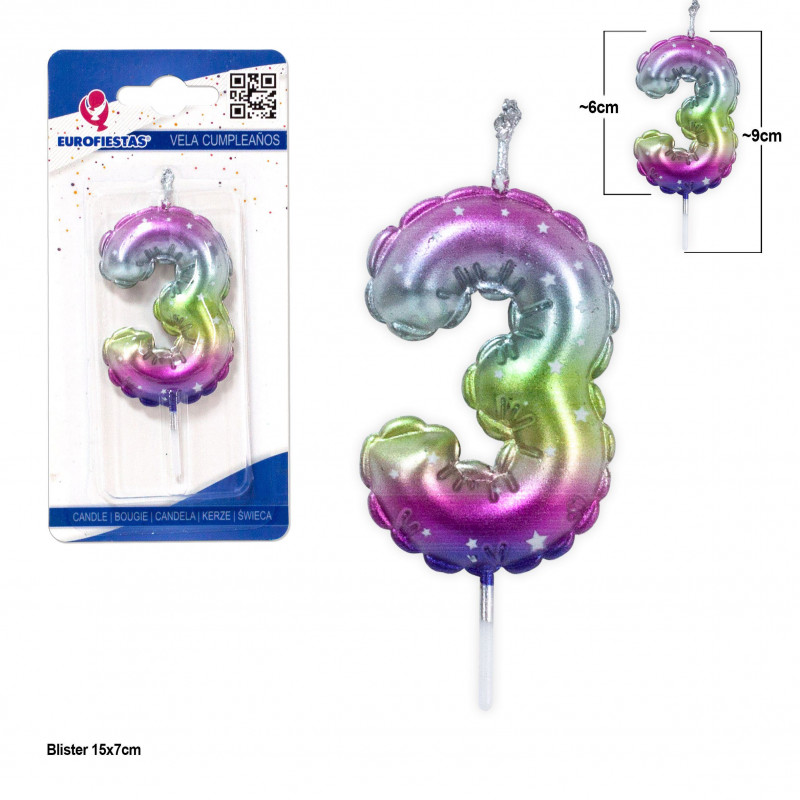 Tons de bougies avec étoiles 3