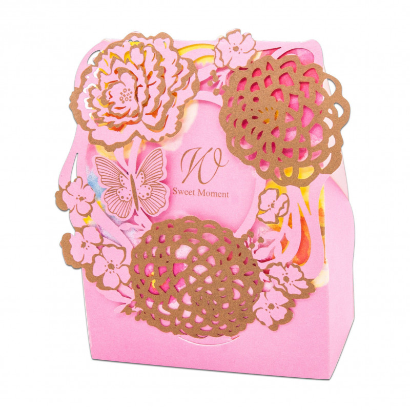 Coffret rose.