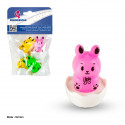 Jouet pour piñata petit lapin œuf 4pcs