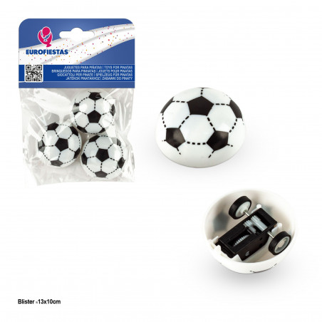 Jouet pour piñata ballon avec roues 3pcs