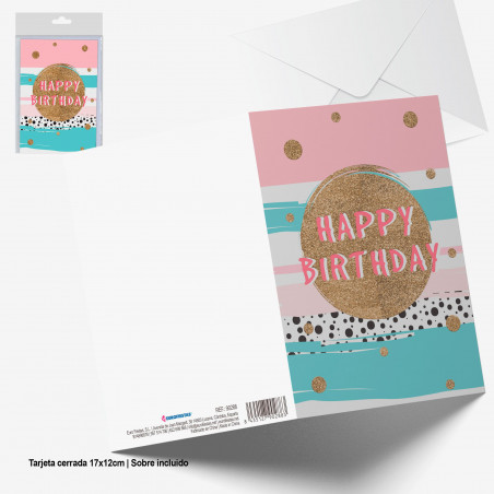 Lettres Joyeux Anniversaire En Paillettes Or - 32 X 2,5 X 9 Cm - Décoration De Fête Scintillante