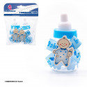 Biberon bébé debout bleu