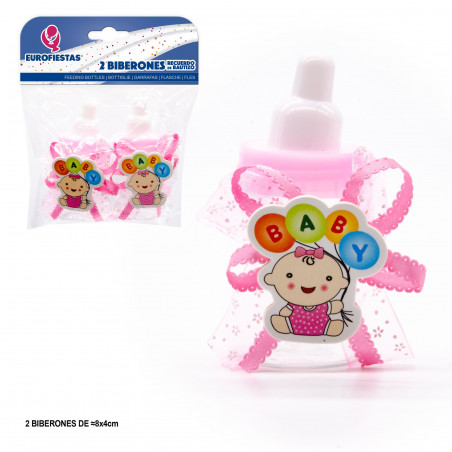 Biberon rose