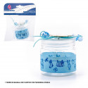 Pot à linge bleu bébé