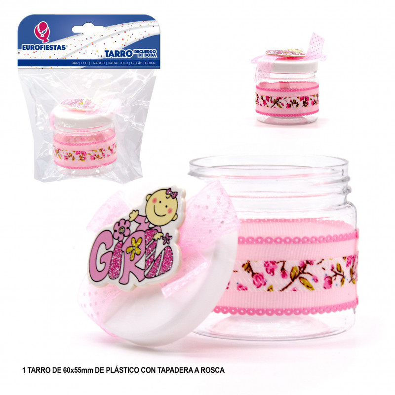 Pot de fleurs rose pour fille