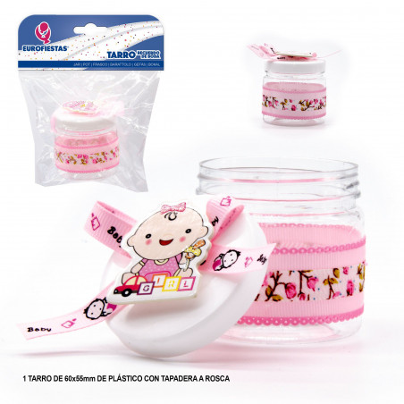 Pot jouet rose