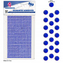 560 petits diamants adhésifs bleu foncé