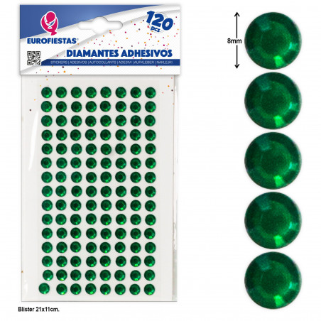 120 gr diamants adhésifs verts