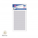 Perles adhésives blanches pour les loisirs créatifs, pack de 560 unités