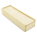 Dominos classiques dans une boîte en bois personnalisée pour un cadeau