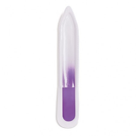Lime en cristal pour ongles couleur lilas avec adhésif personnalisable comme cadeau pour la journée de la femme travailleuse