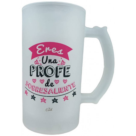 Chopes à bière amusantes à offrir aux professeurs