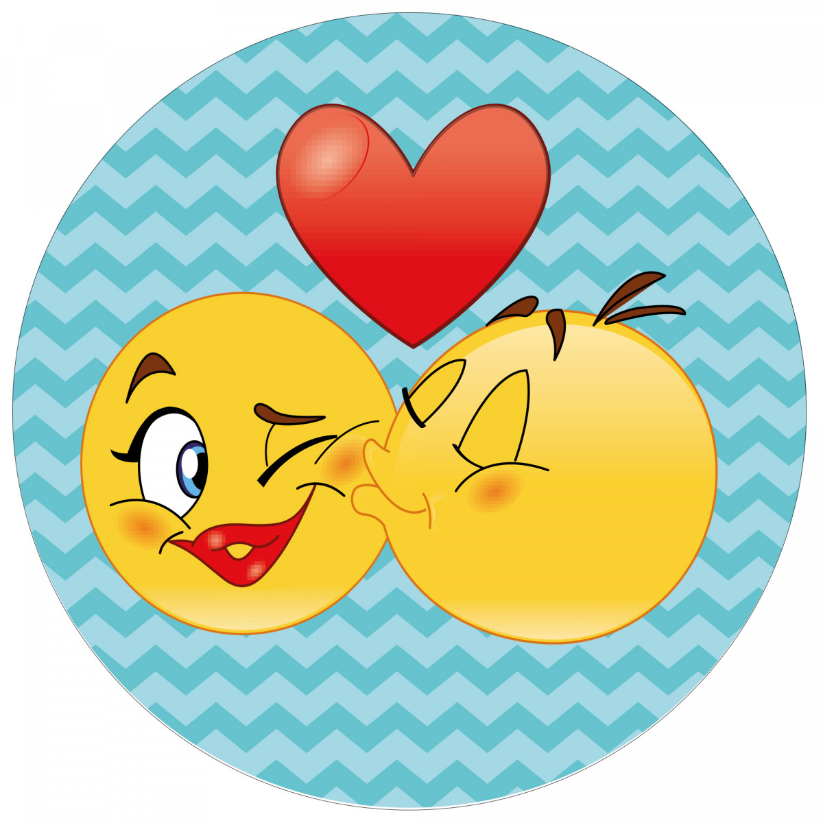 Autocollants pour mariages avec des émojis