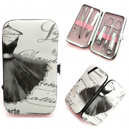 Set de manucure professionnel pour sac à main