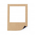 Cadre photo magnétique avec enveloppe décorative et autocollants personnalisés